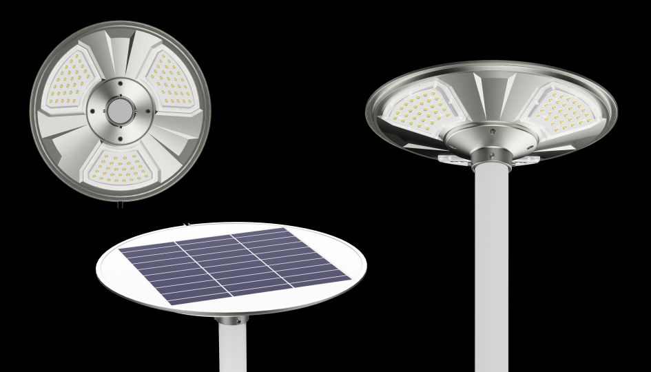 led  solar garden light